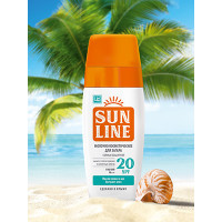 Молочко косметическое «Sunline» для загара SPF 20 /07.26
