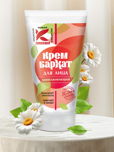 Крем-бархат омолаживающий для лица